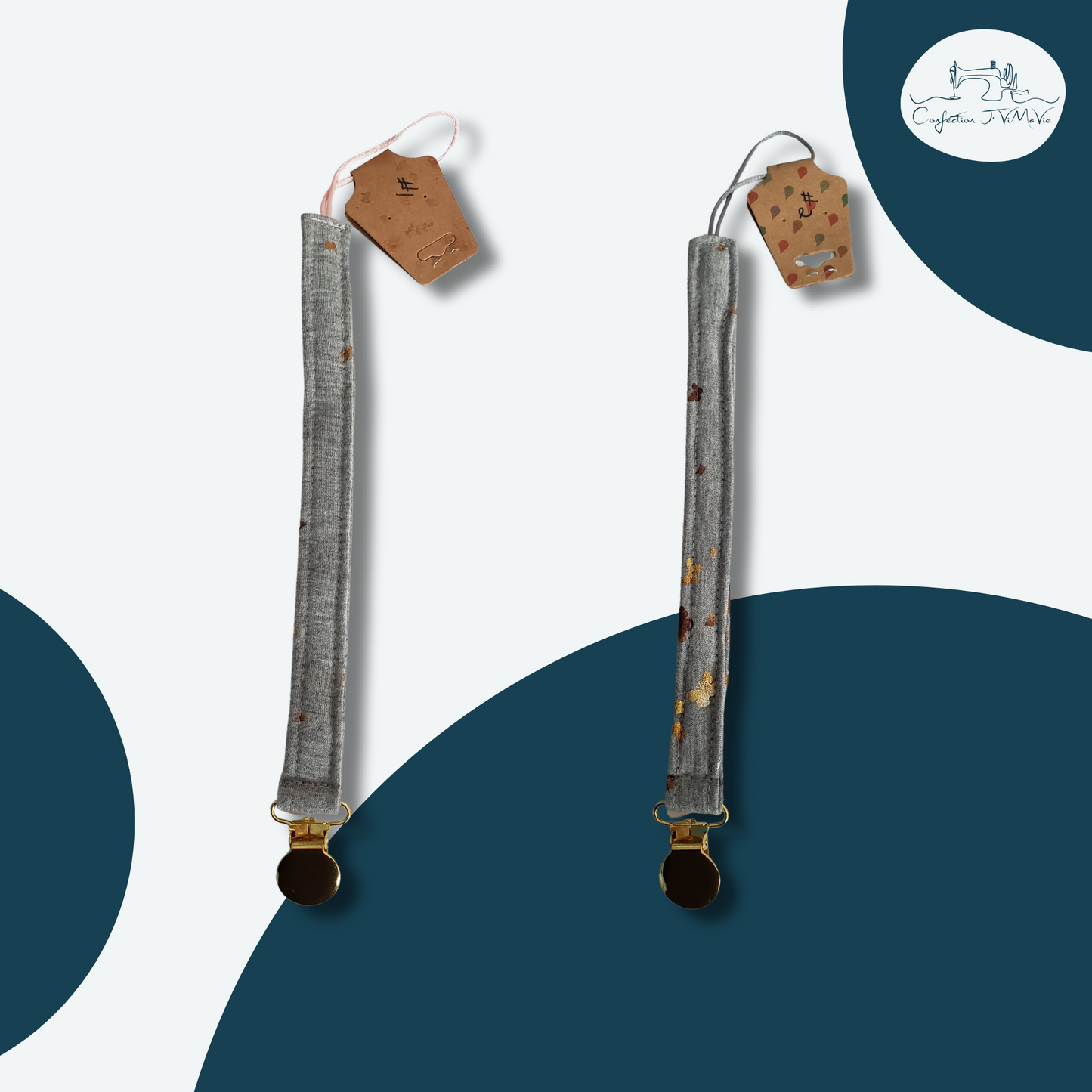 Attache-suce Papillon doré # 2