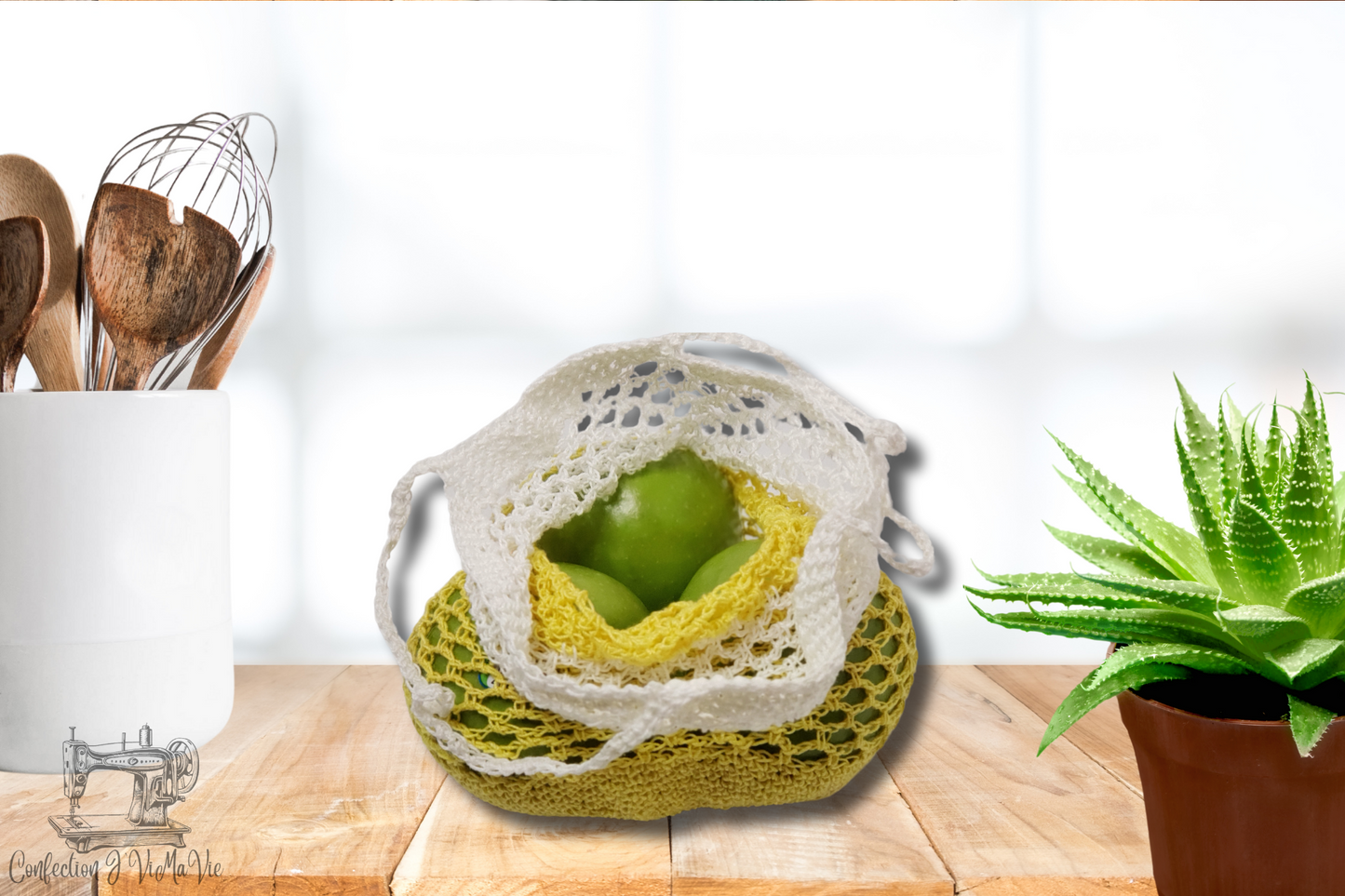 Sac à vrac Blanc et Jaune