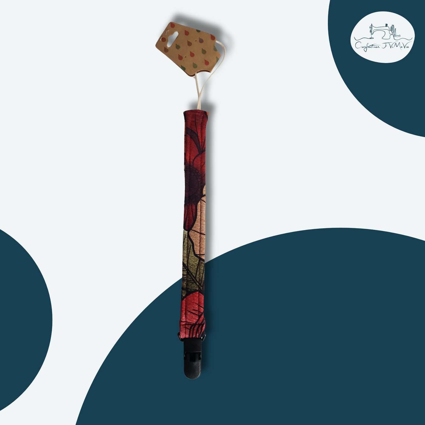 Attache-suce Fleur rouge # 1