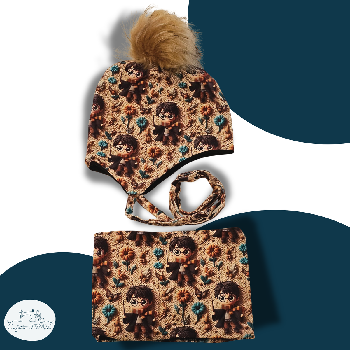 Ensemble tuque et cache cou, Harry Potter