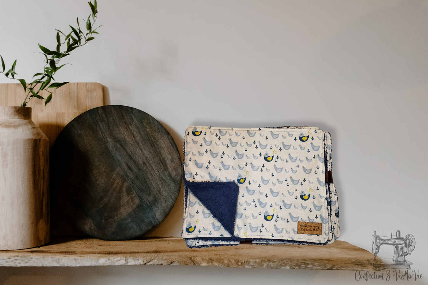 Essuie-tout Poule bleu