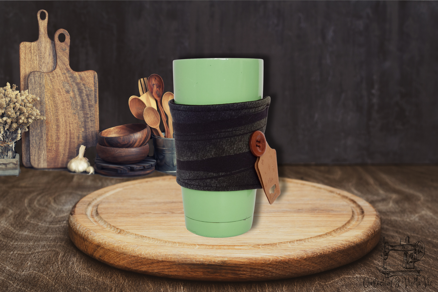 Manchon à café Rayure # 2