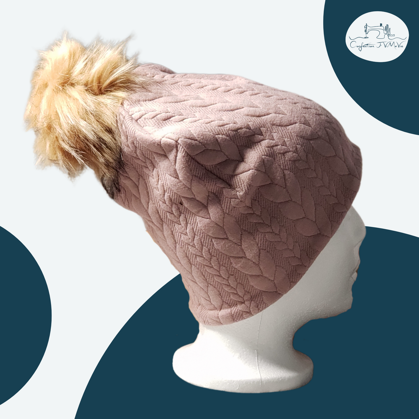 Tuque uni matelassé