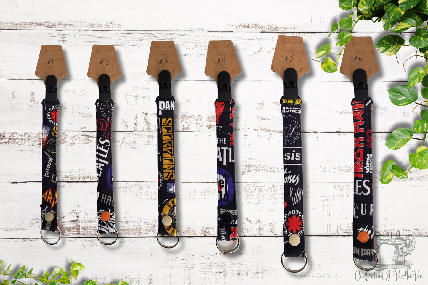 Porte-clé Groupe de musique # 5