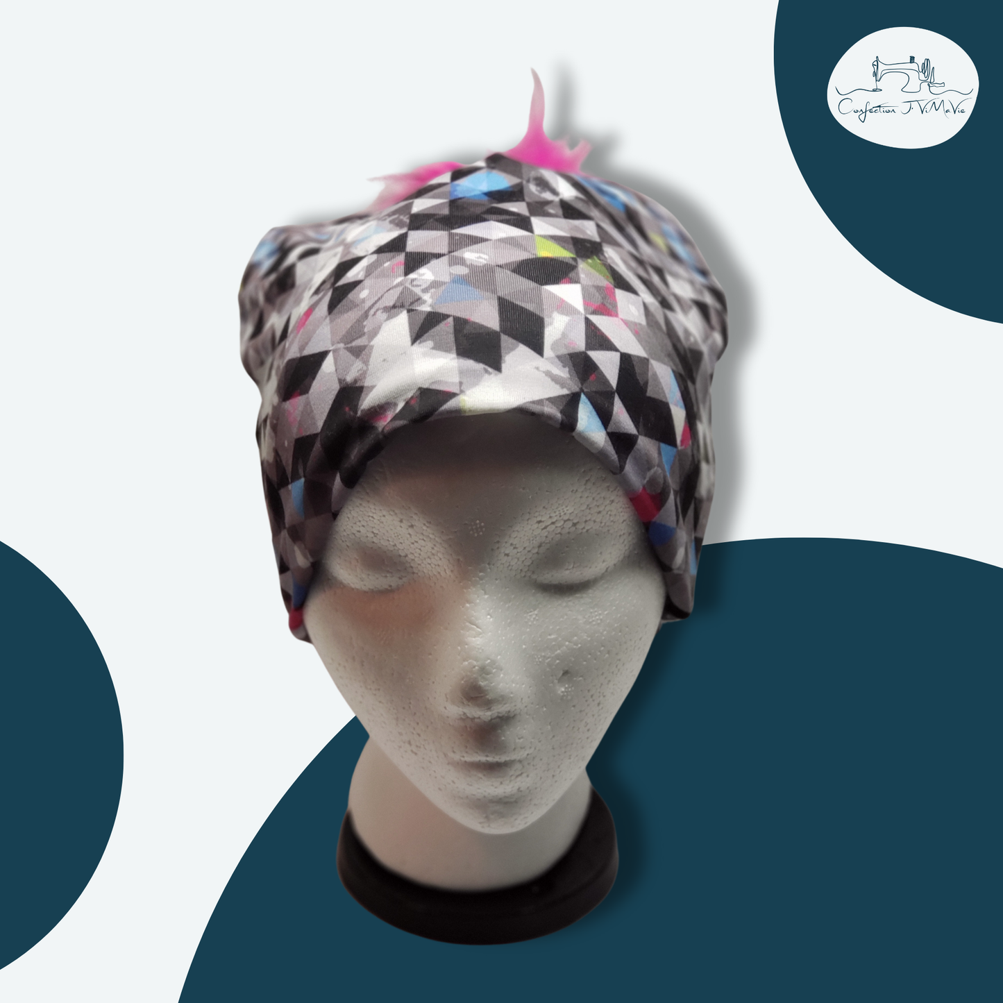 Tuque triangle en folie