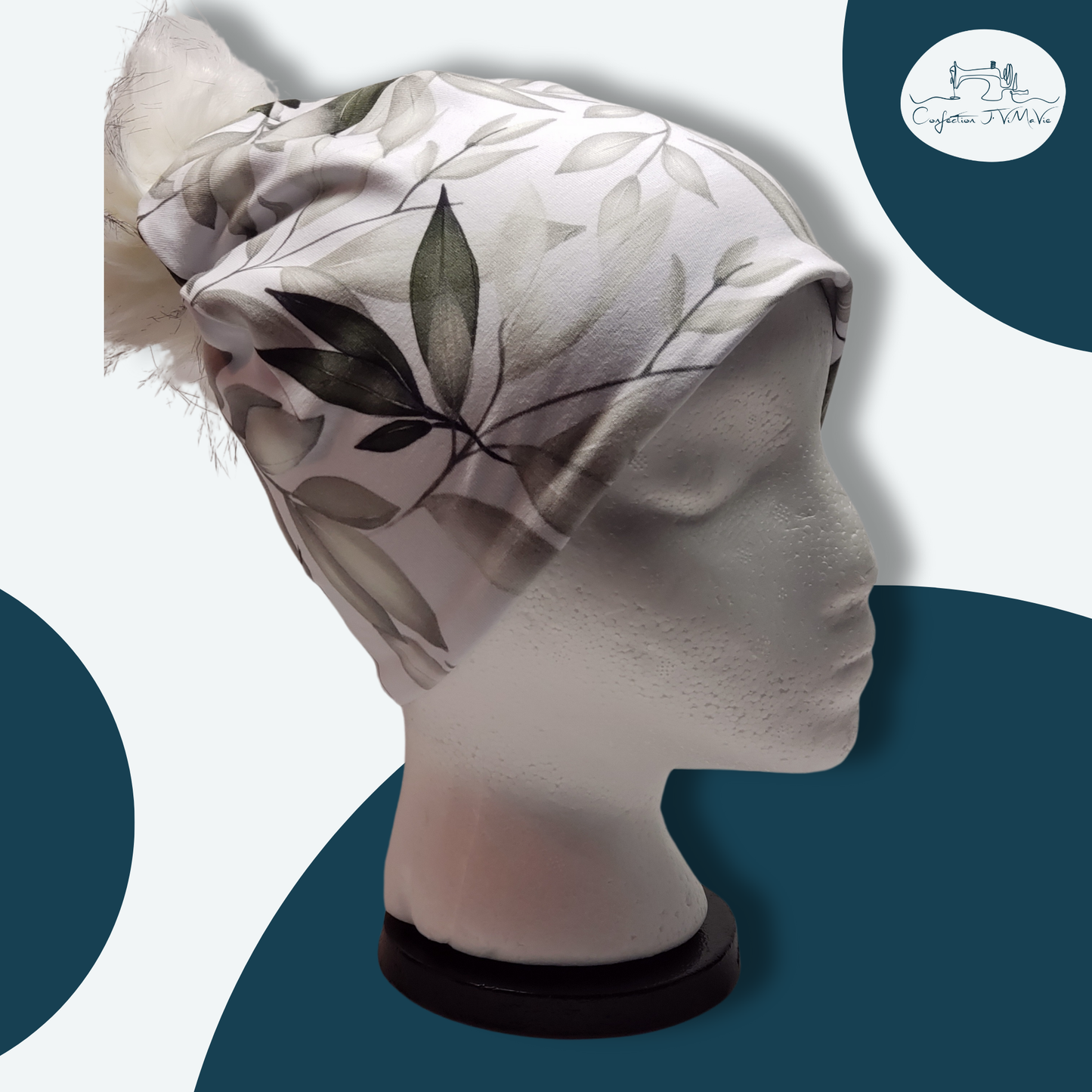 Tuque doux feuillage