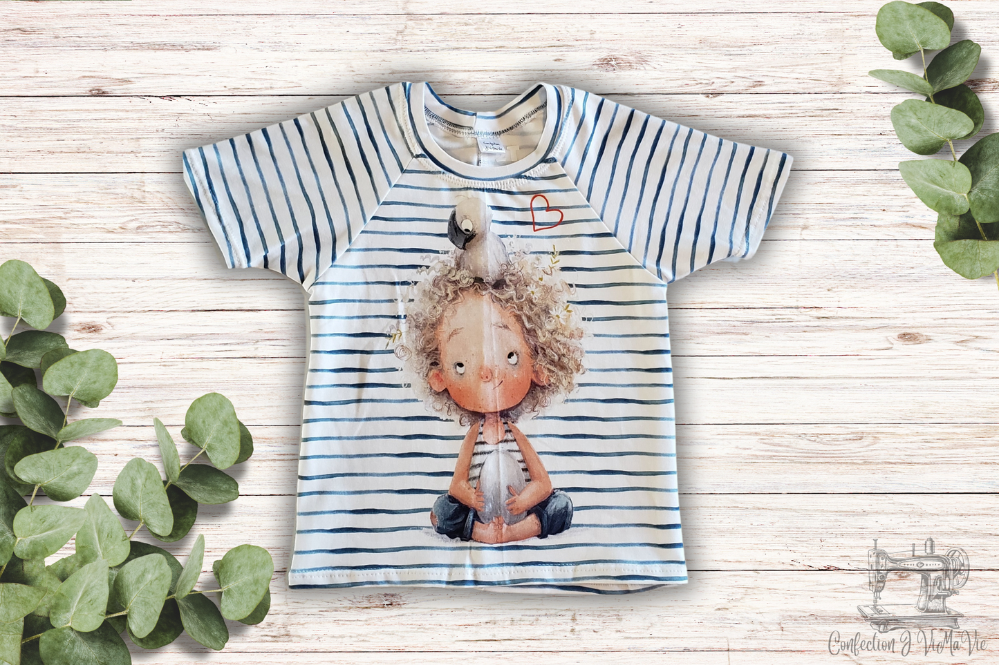 Chandail T-shirt Enfant et coco