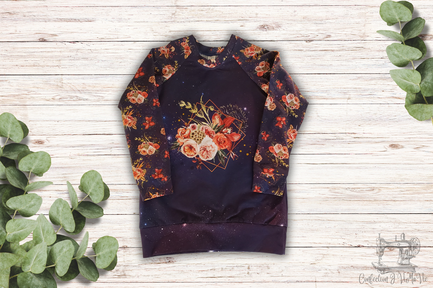 Chandail Fleurit maman et moi