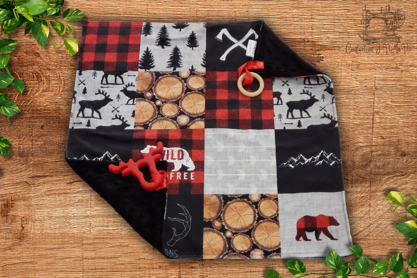 Couverture La Versatile Patchwork de bucheron