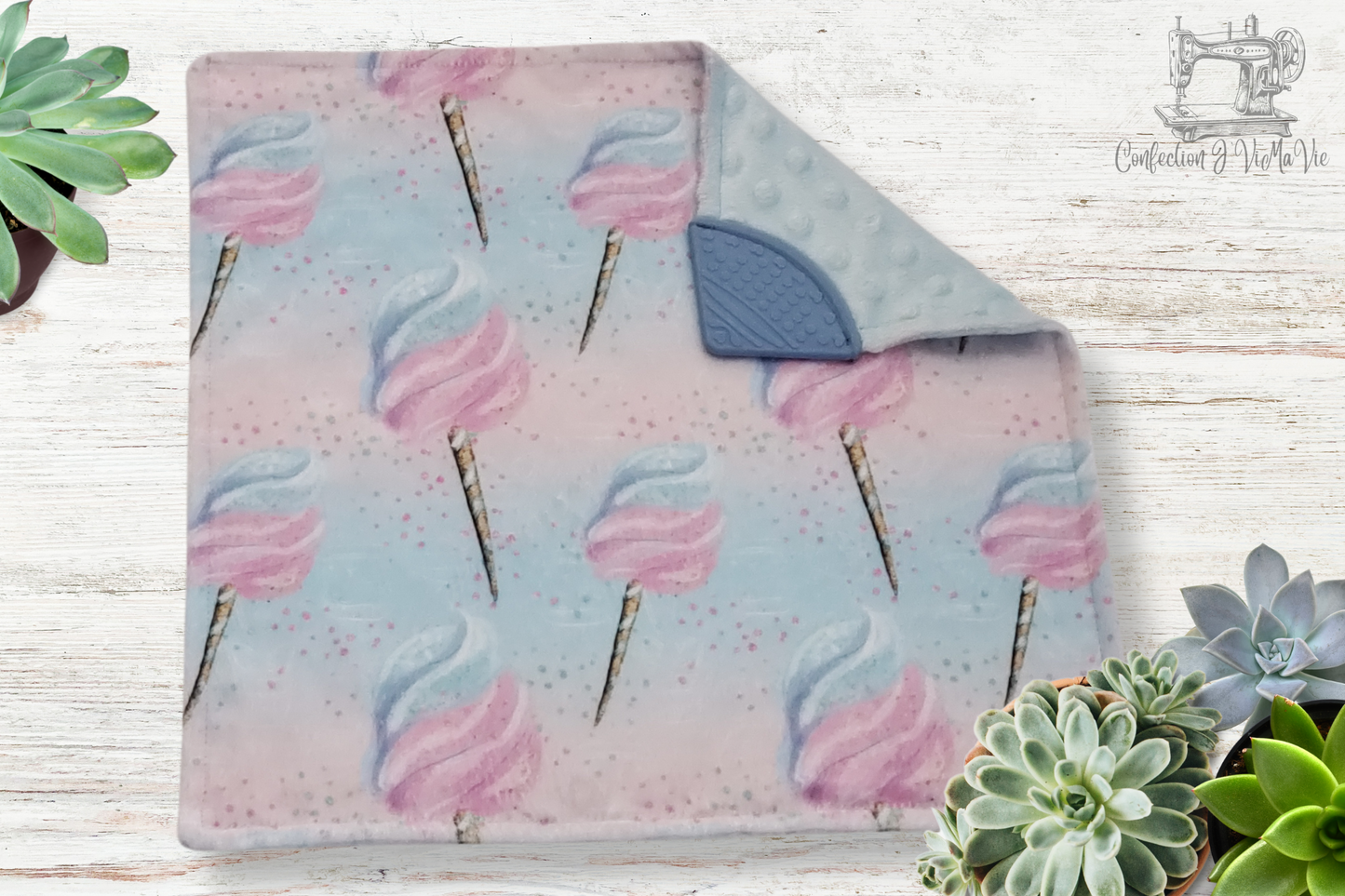 Couverture dentition Barbe à papa