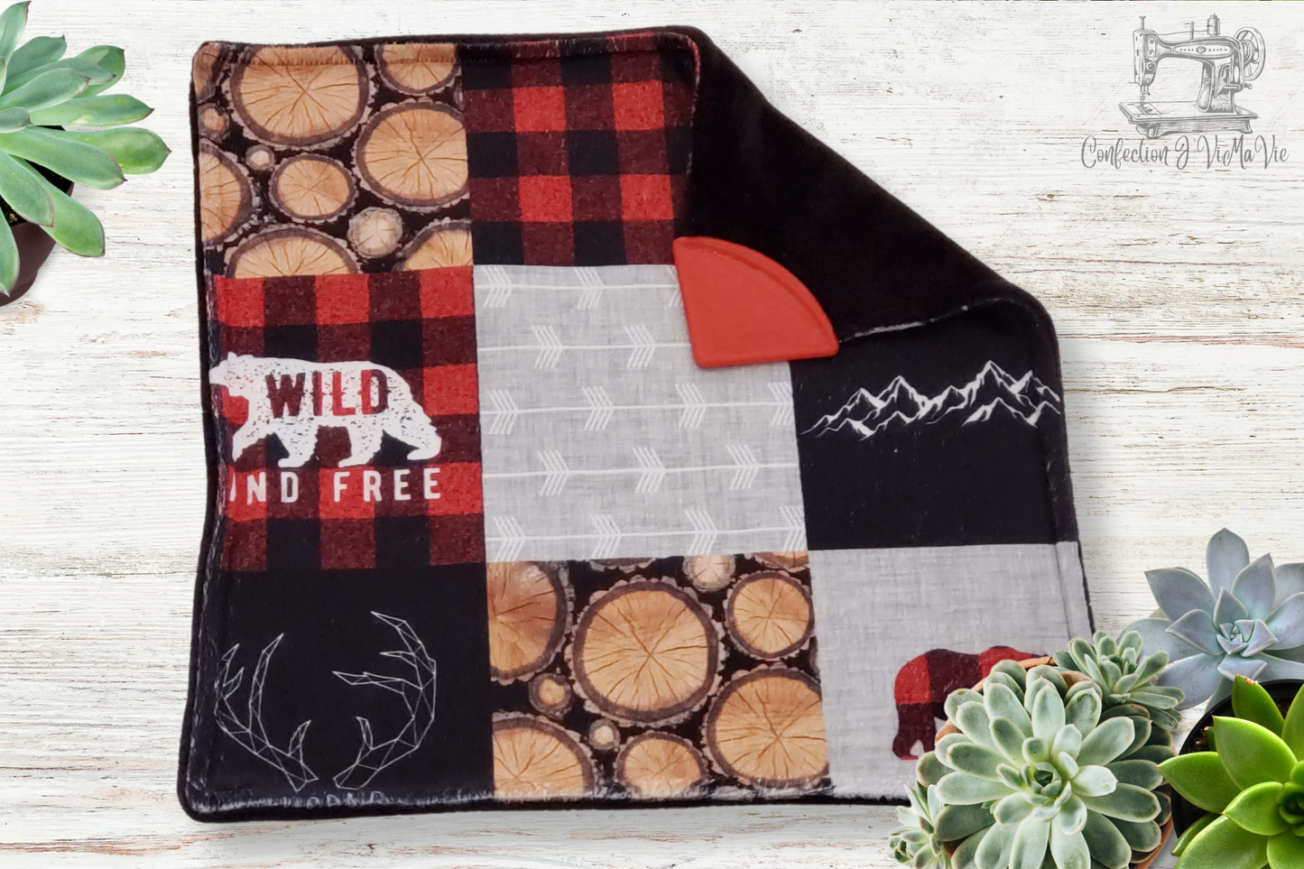 Couverture dentition Patchwork de bûcheron