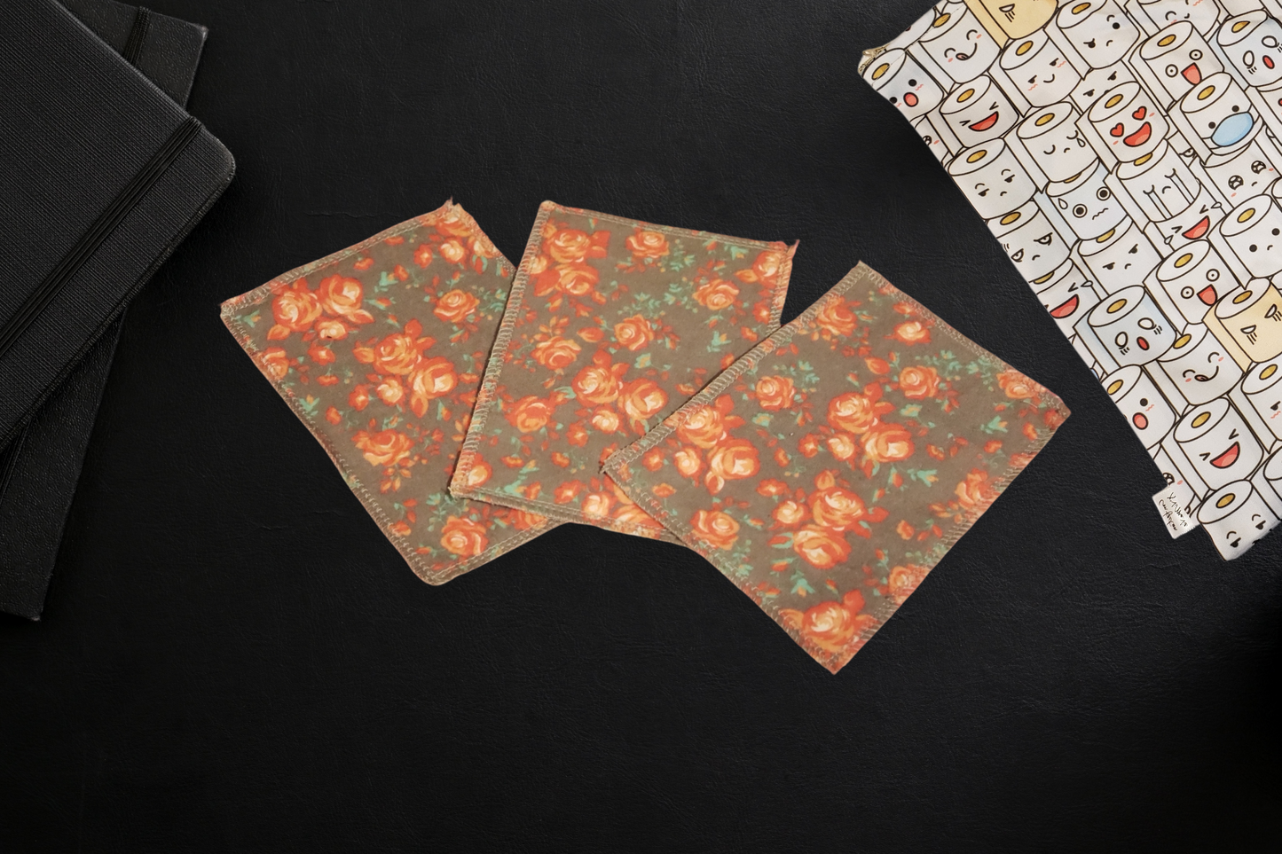 Lingette pipi Fleurs roses