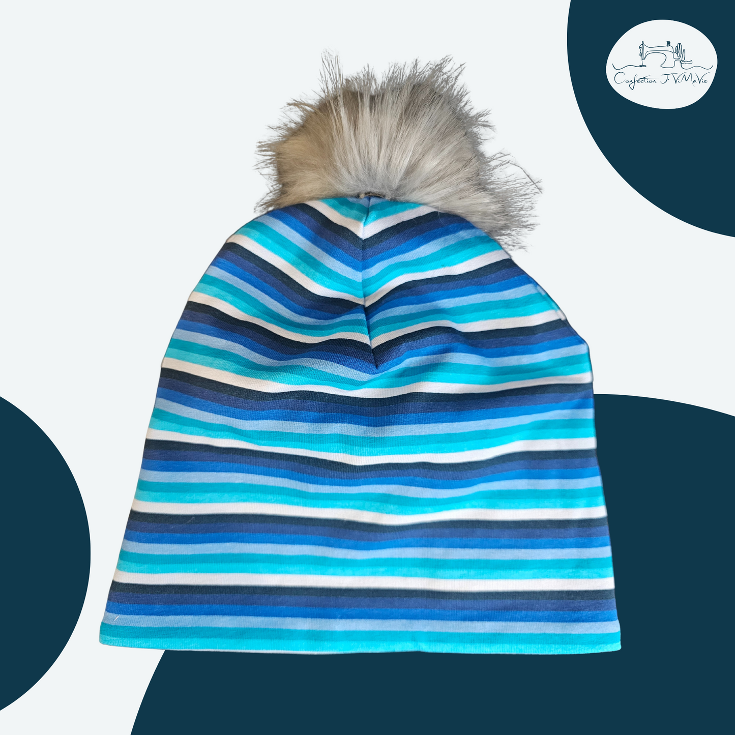 Tuque rayé