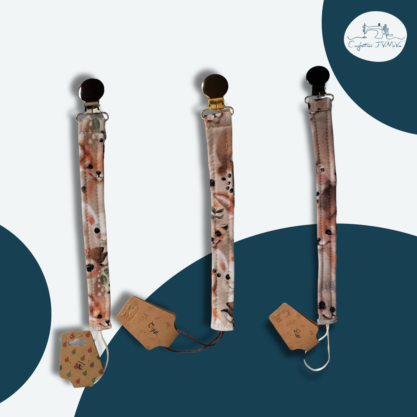 Attache-suce Animaux de la fôret # 1