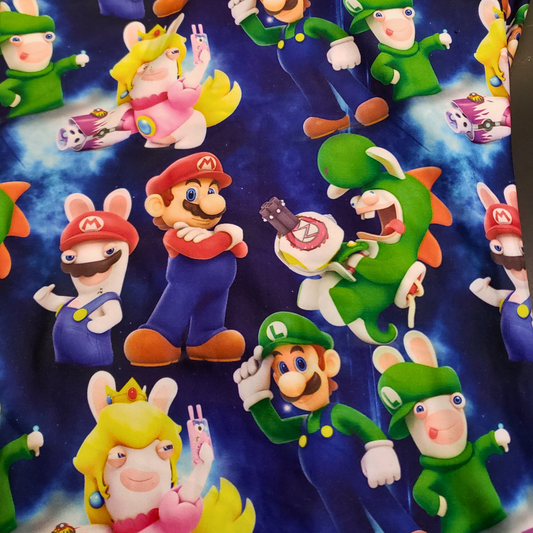 Mario et lapins crétins