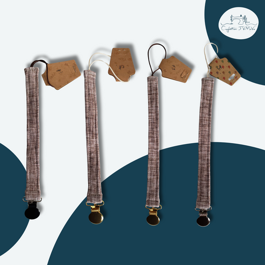 Attache-suce Effet lin beige # 3