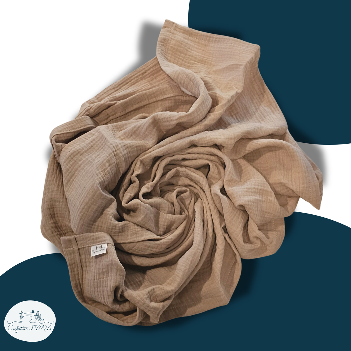 Couverture mousseline