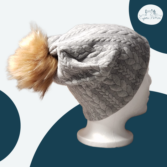 Tuque uni matelassé