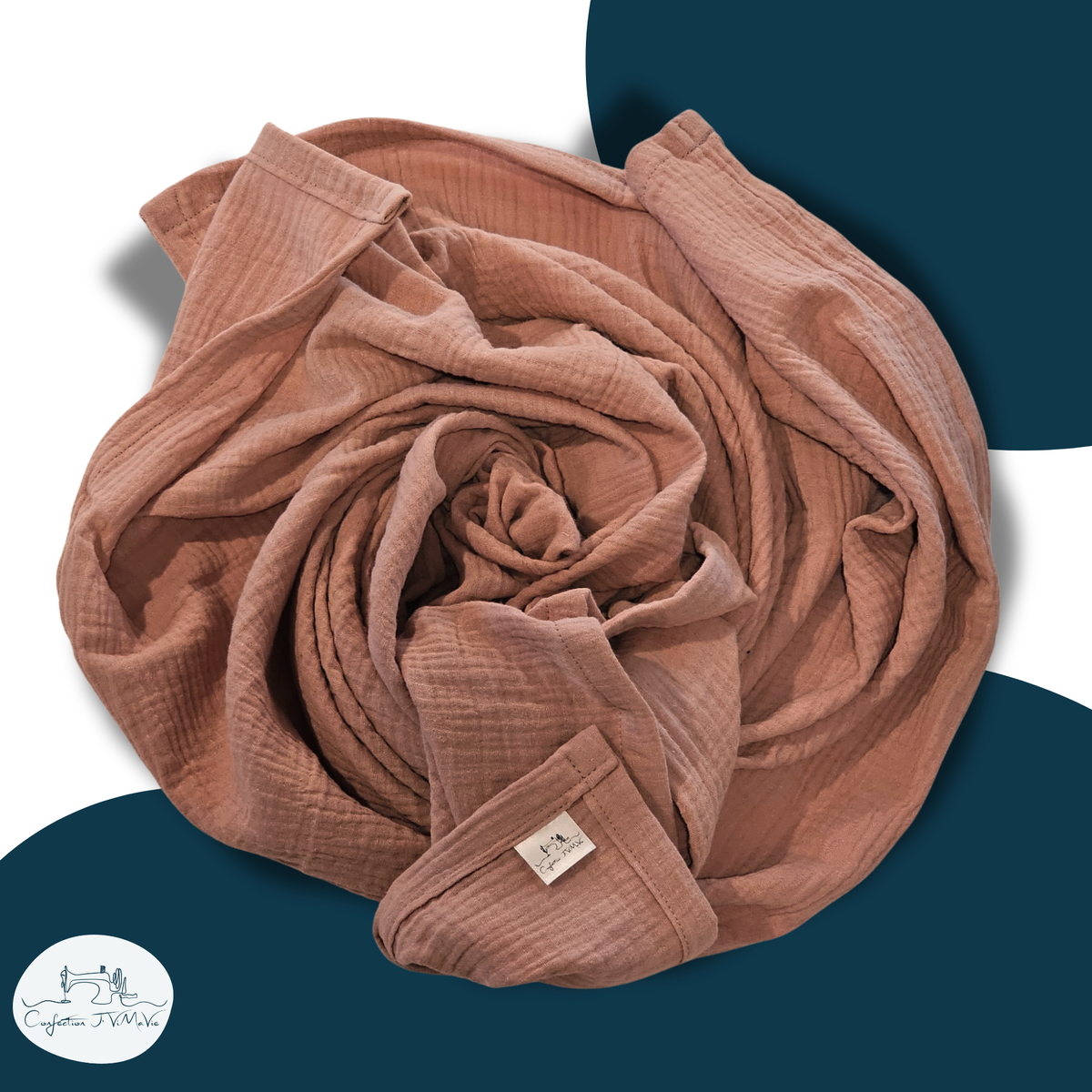 Couverture mousseline