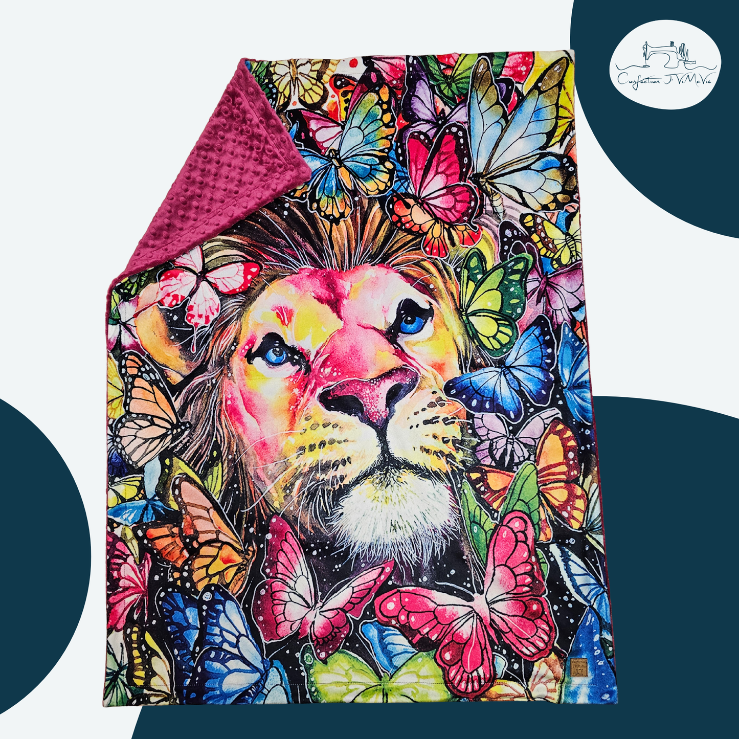 Couverture Lion et papillon