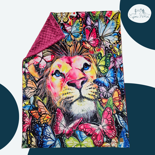 Couverture Lion et papillon