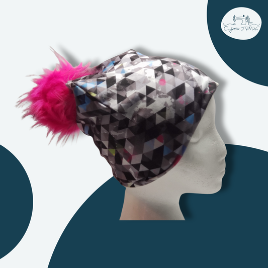 Tuque triangle en folie