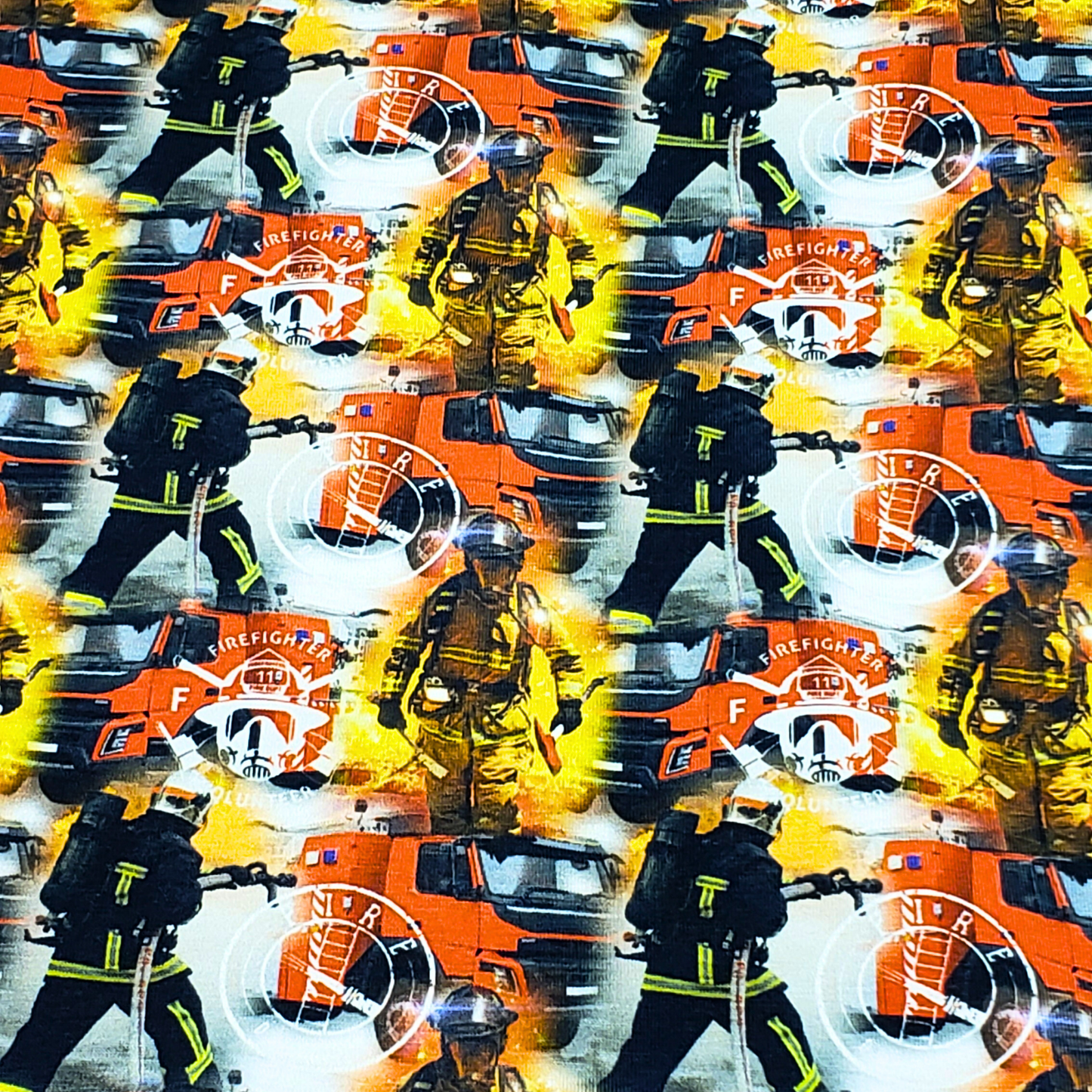Tissu Pompier