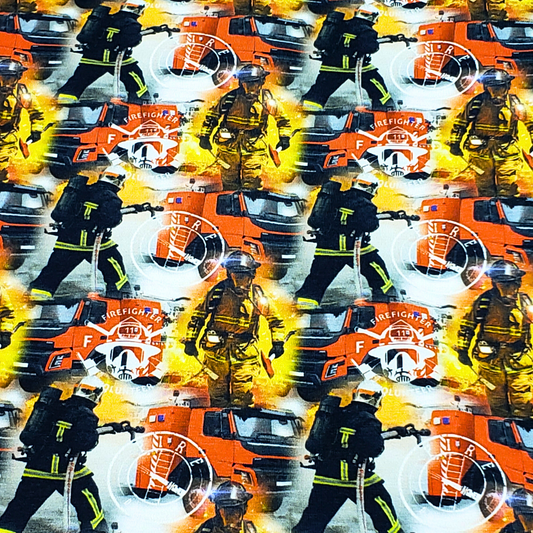 Tissu Pompier
