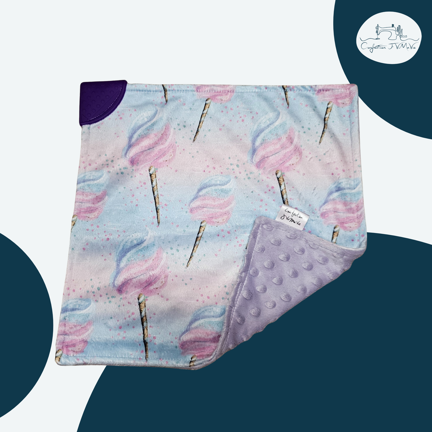 Couverture dentition barbe à papa