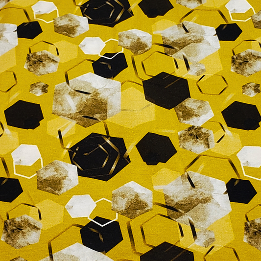 Tissu Hexagone