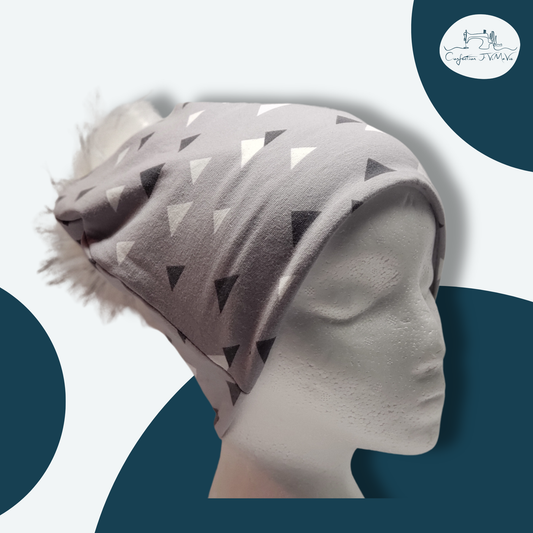 Tuque Triangle gris