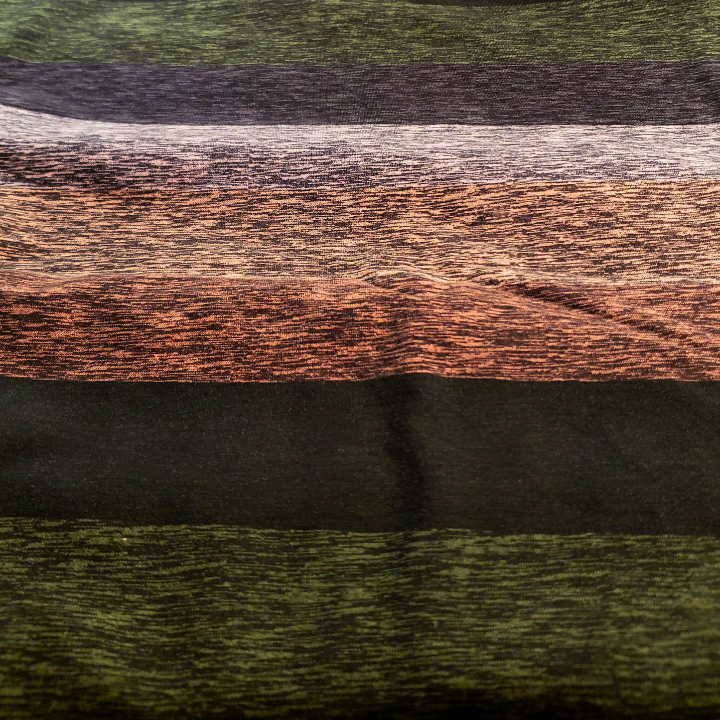Tissu Rayure verte