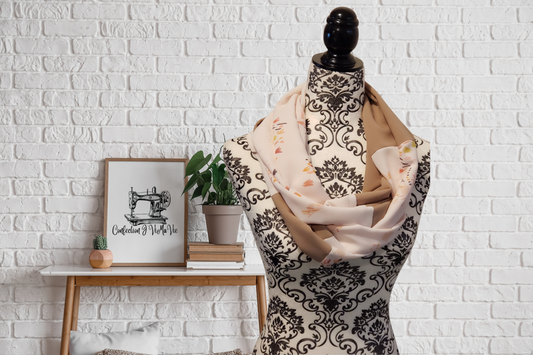 Foulard décoratif floral