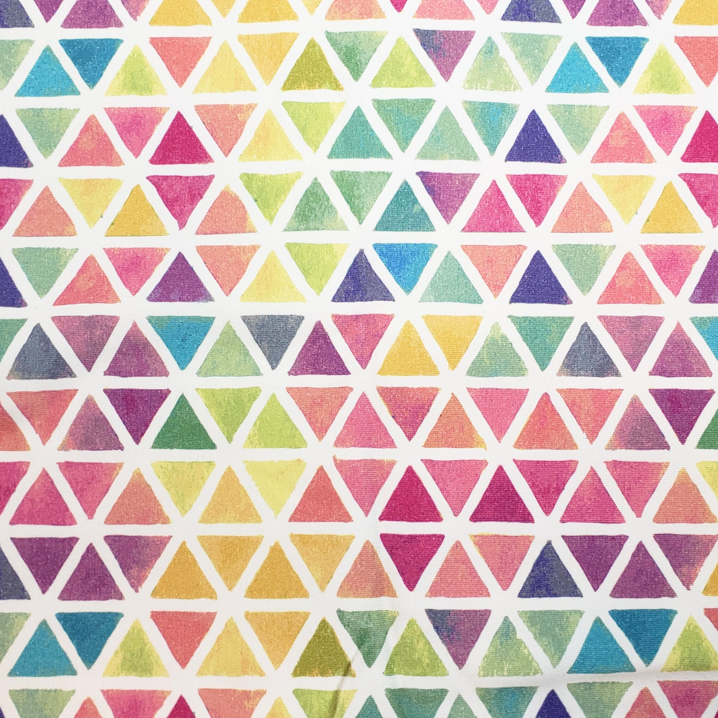 Tissu Triangle coloré