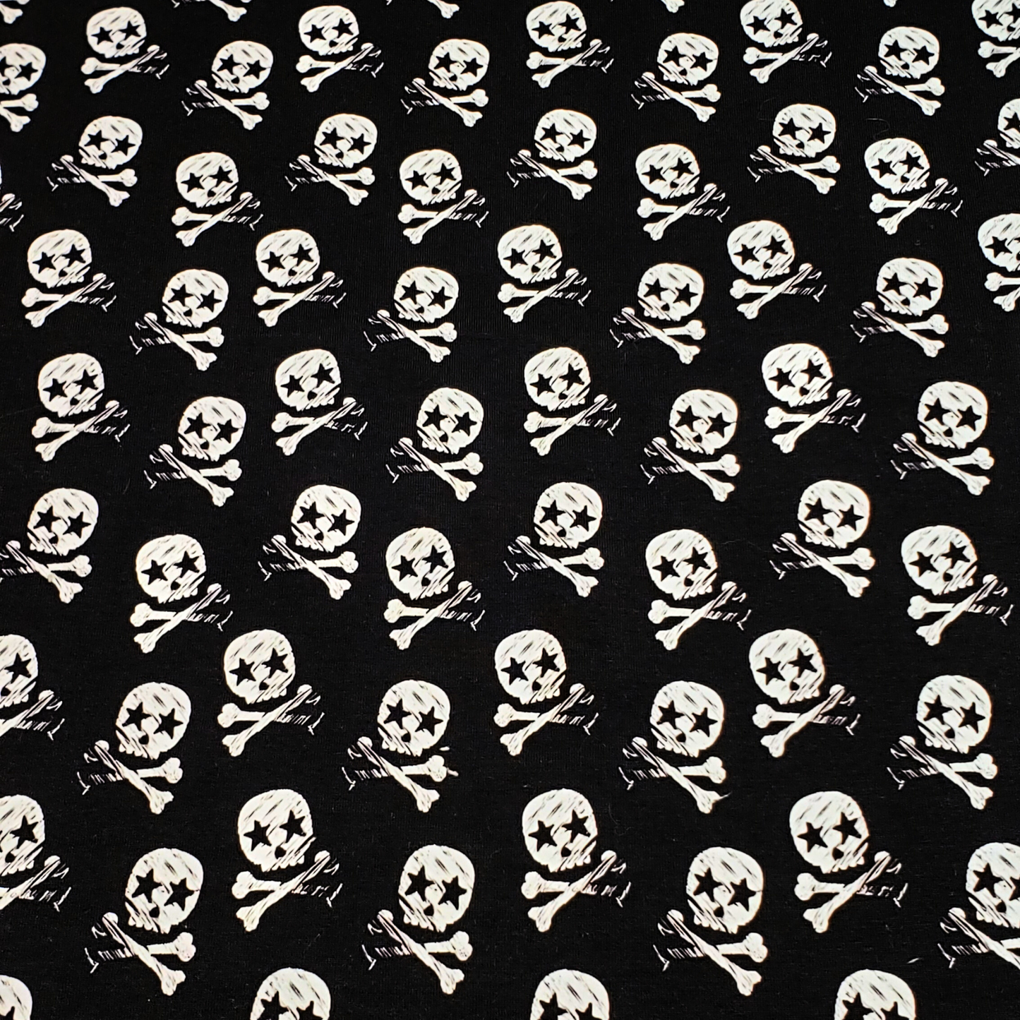 Tissu Tête de mort