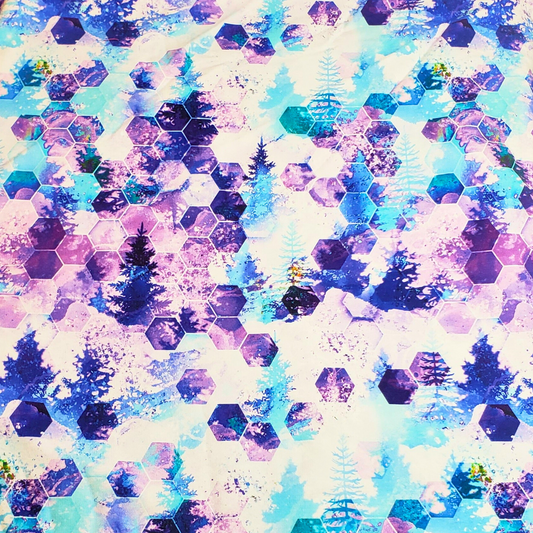 Sapin et hexagone