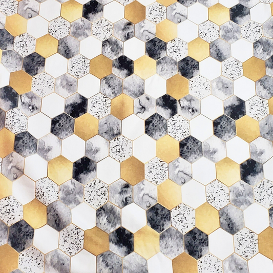Hexagone doré