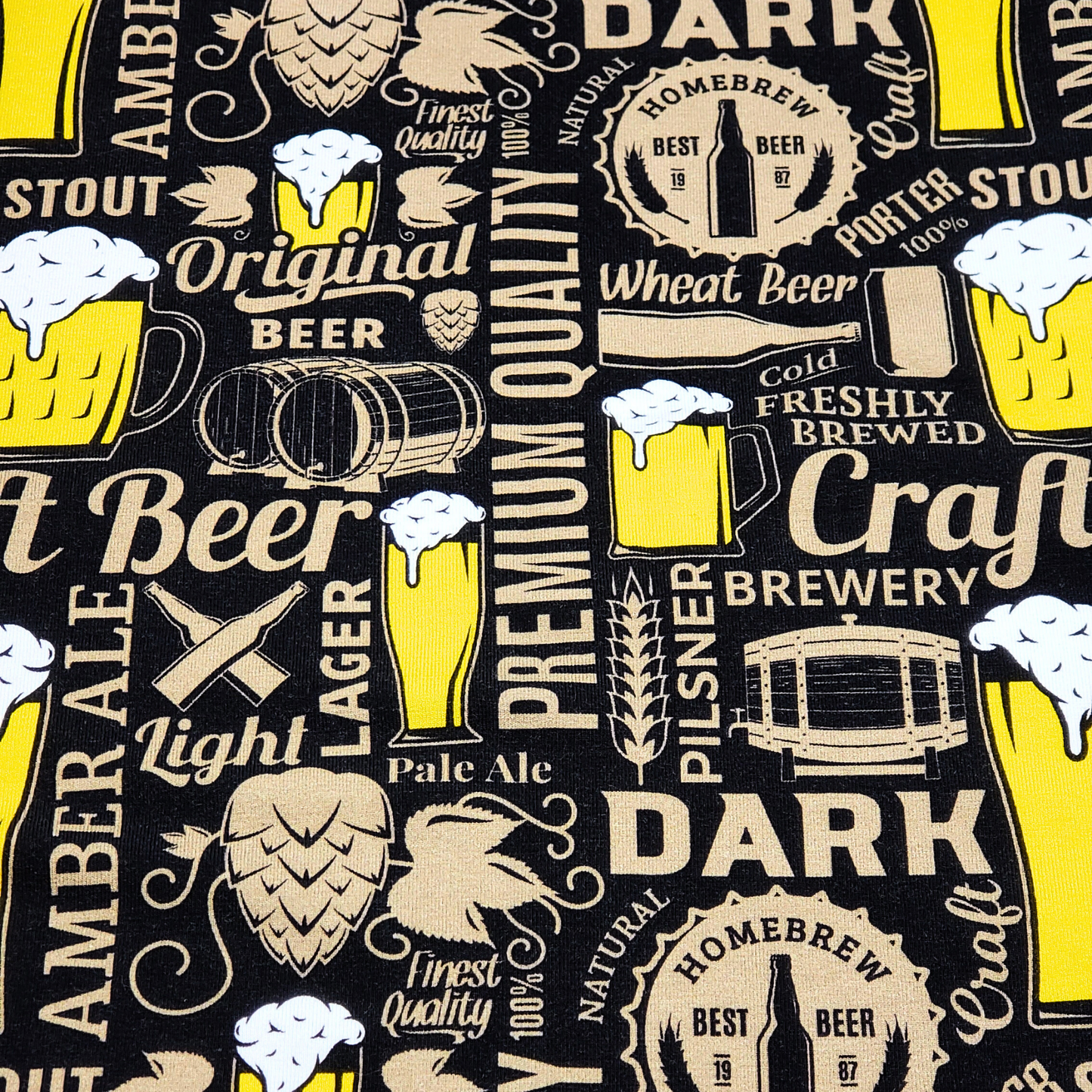 Tissu Bière