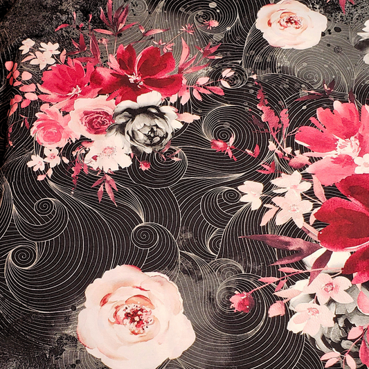 Fleurs et spirales