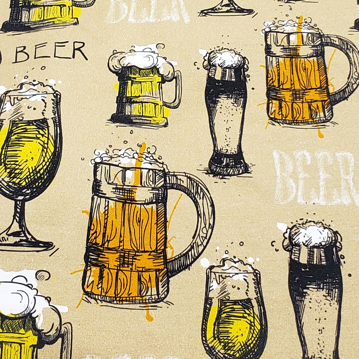 Tissu Bière buck